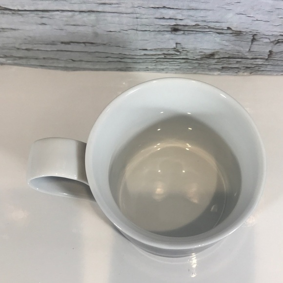 STARBUCKS Blue White Swirl Wave Coffee Mug Cup 13 oz Ocean Sea 2008 - Picture 3 of 4